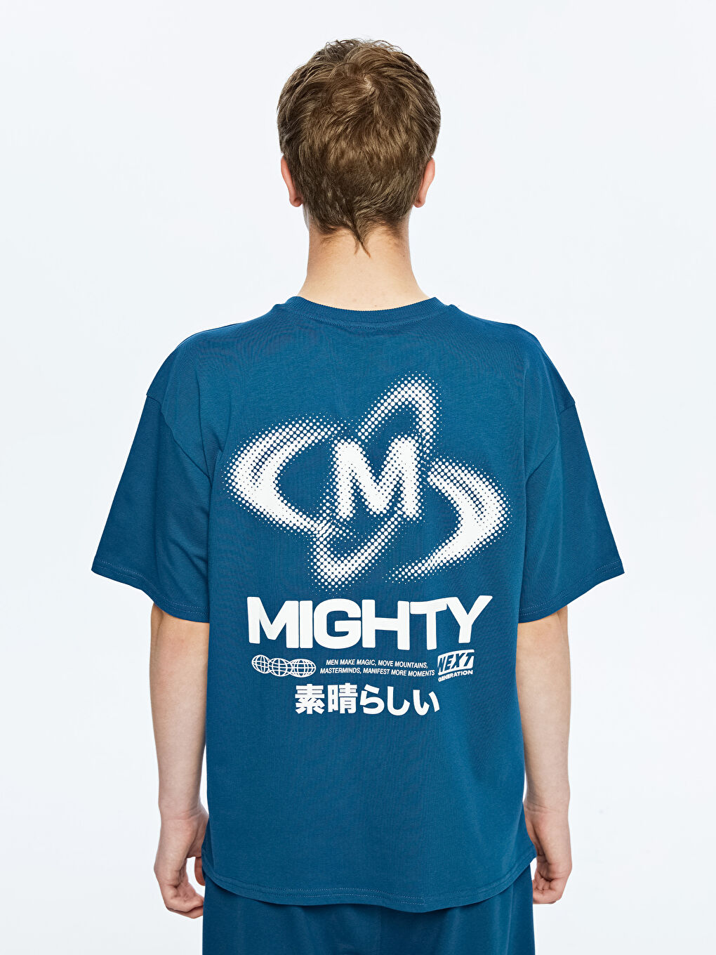 Teenage Boy PETROL T-Shirt -S5R120Z4-JRH