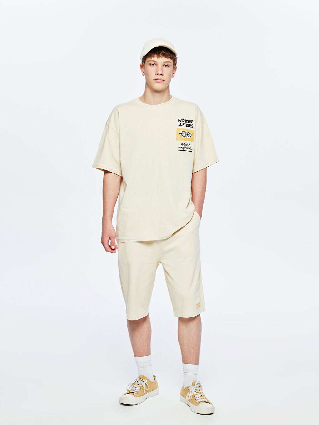 LCW Teen Teenage Boy BEIGE Shorts -S5R122Z4-G6A