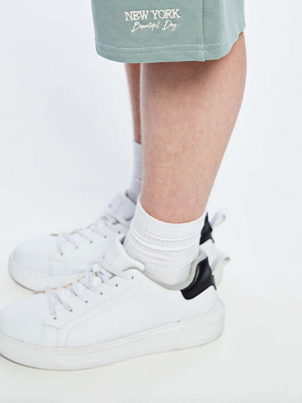 LCW Teen Teenage Boy GREEN Shorts -S5R122Z4-GPP