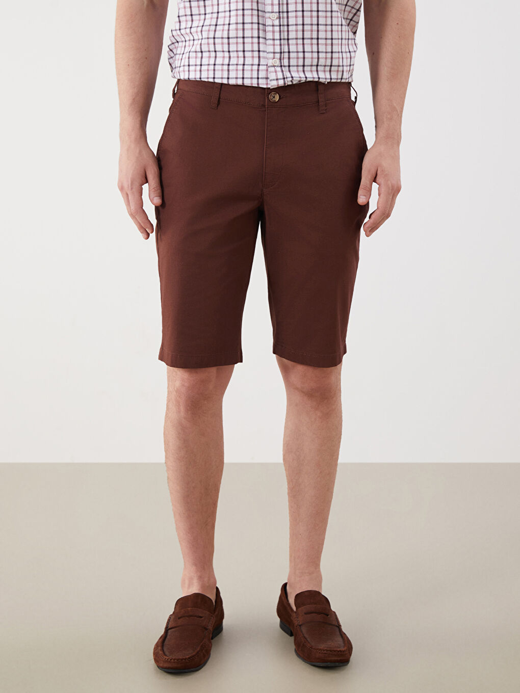 LCWAIKIKI Classic Standard Fit Men's Shorts -S5R129Z8-18V