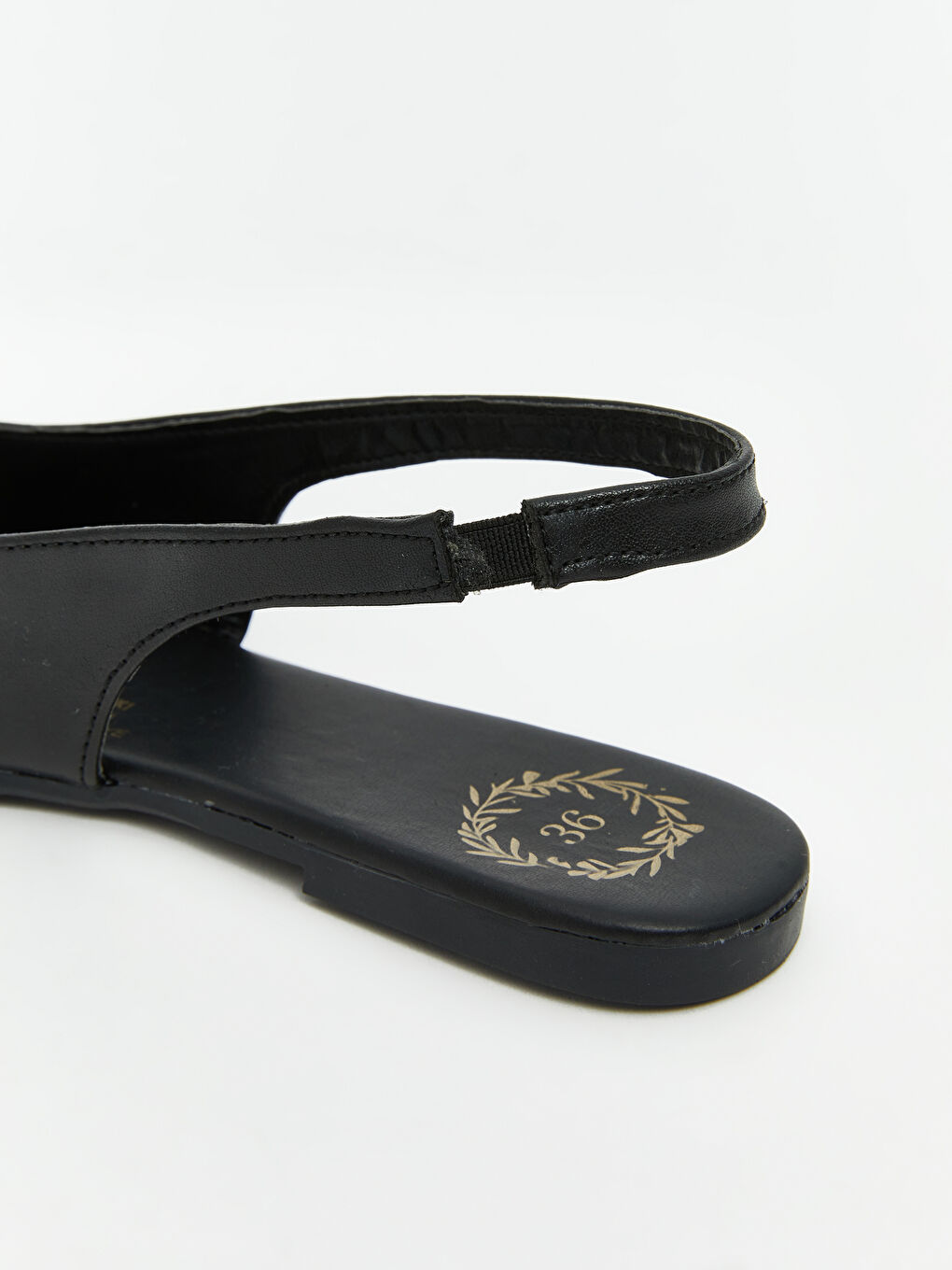 Siyah Fiyonk Detaylı Kız Çocuk Babet-5