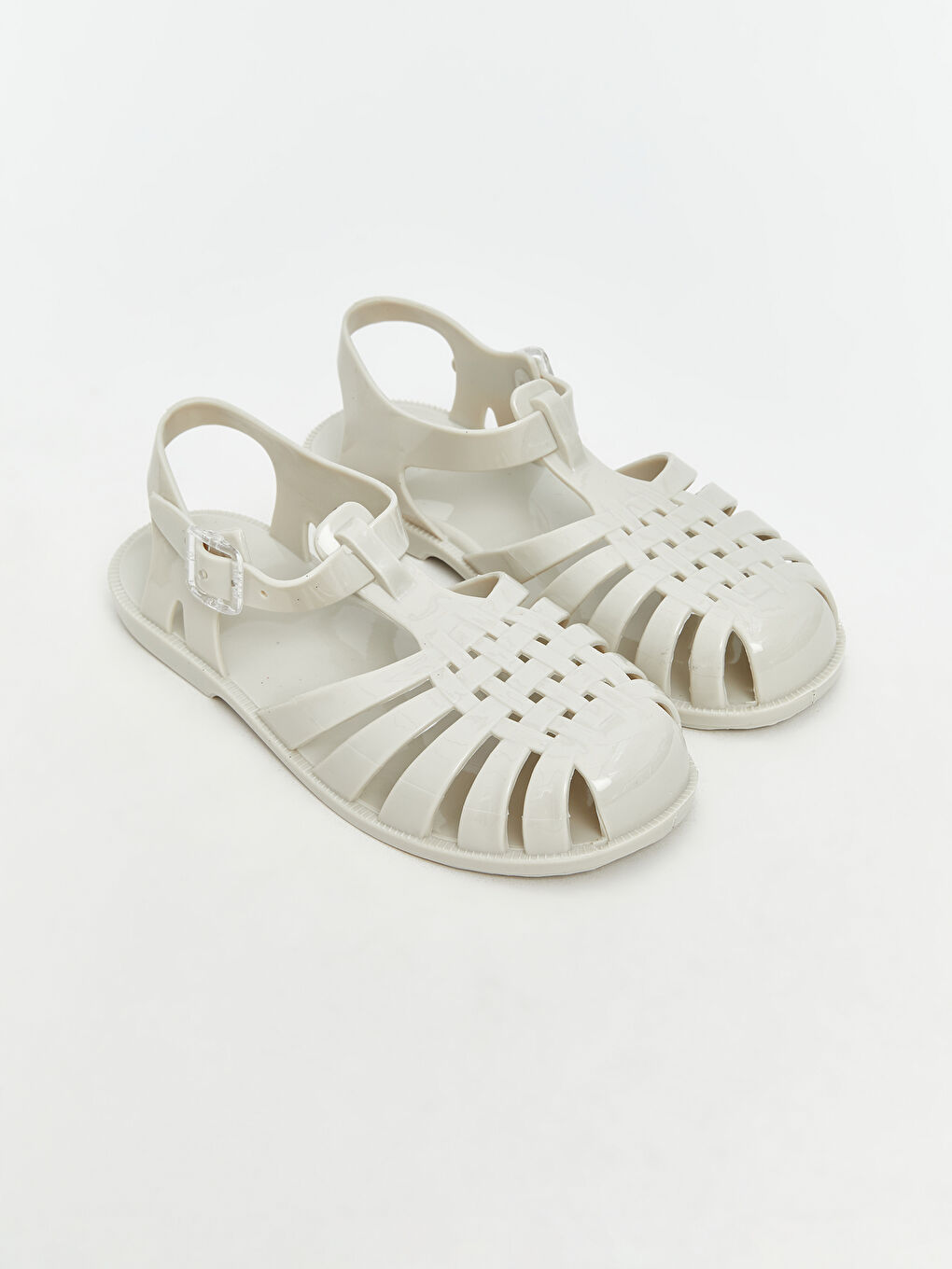 Bej Kız Çocuk Plaj Sandaleti