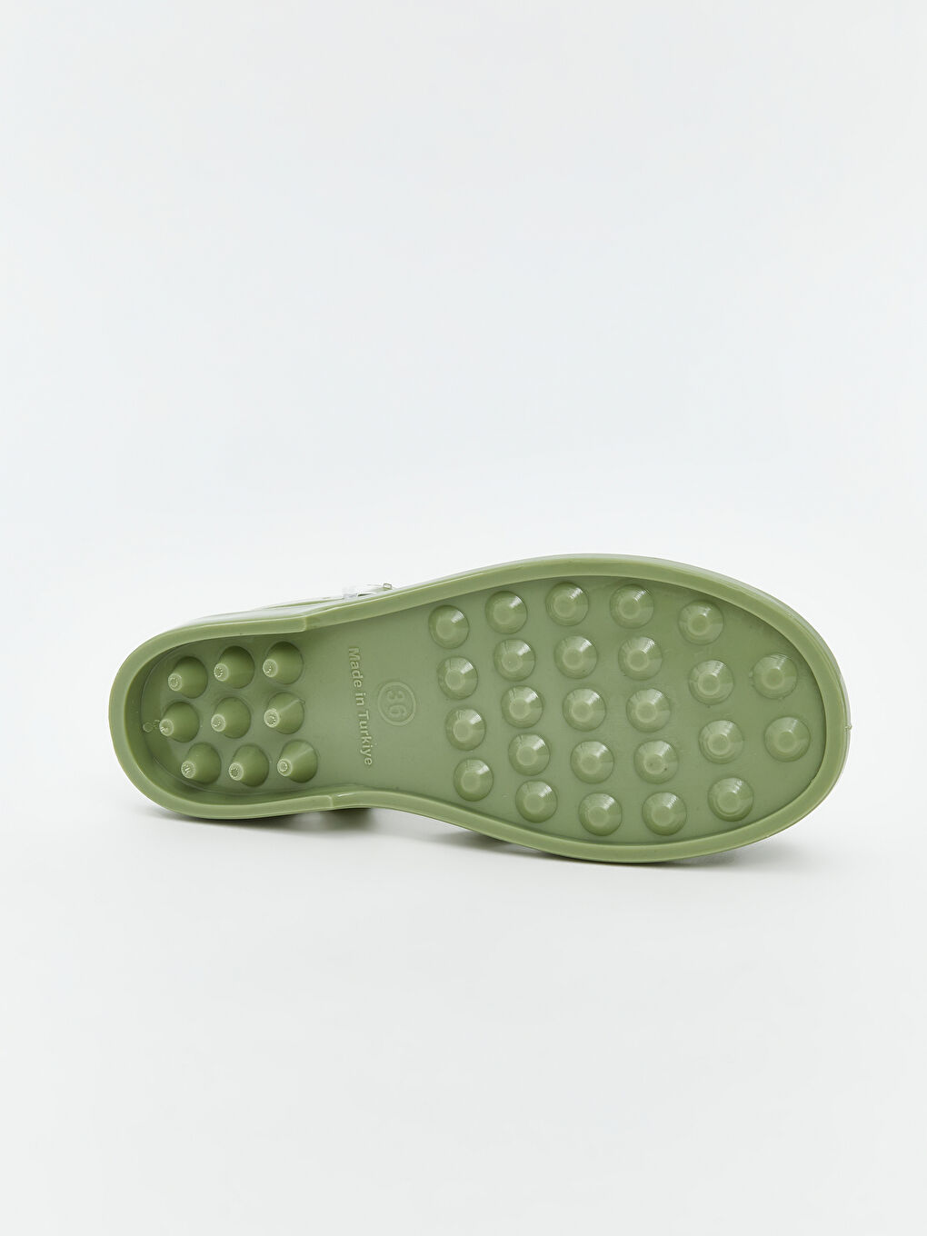 Yeşil Kız Çocuk Plaj Sandaleti-3