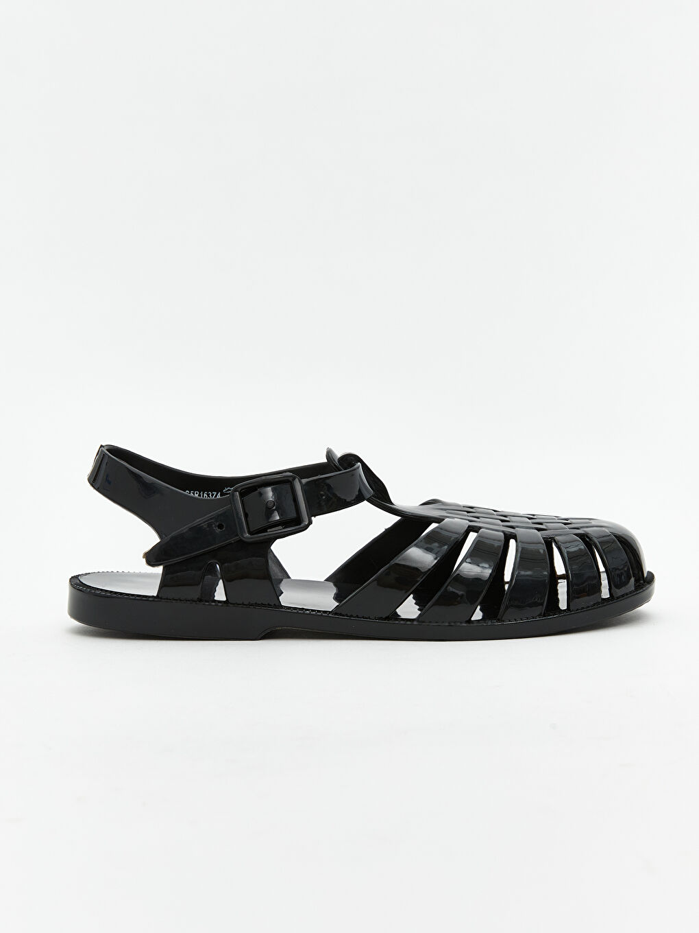 Siyah Kız Çocuk Plaj Sandaleti-1