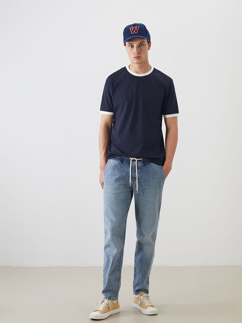 Straight Fit Men's Jeans -S5R176Z8-H45