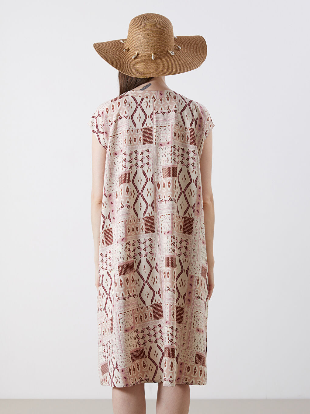 Woman ECRU Dress -S5R178Z8-LRA