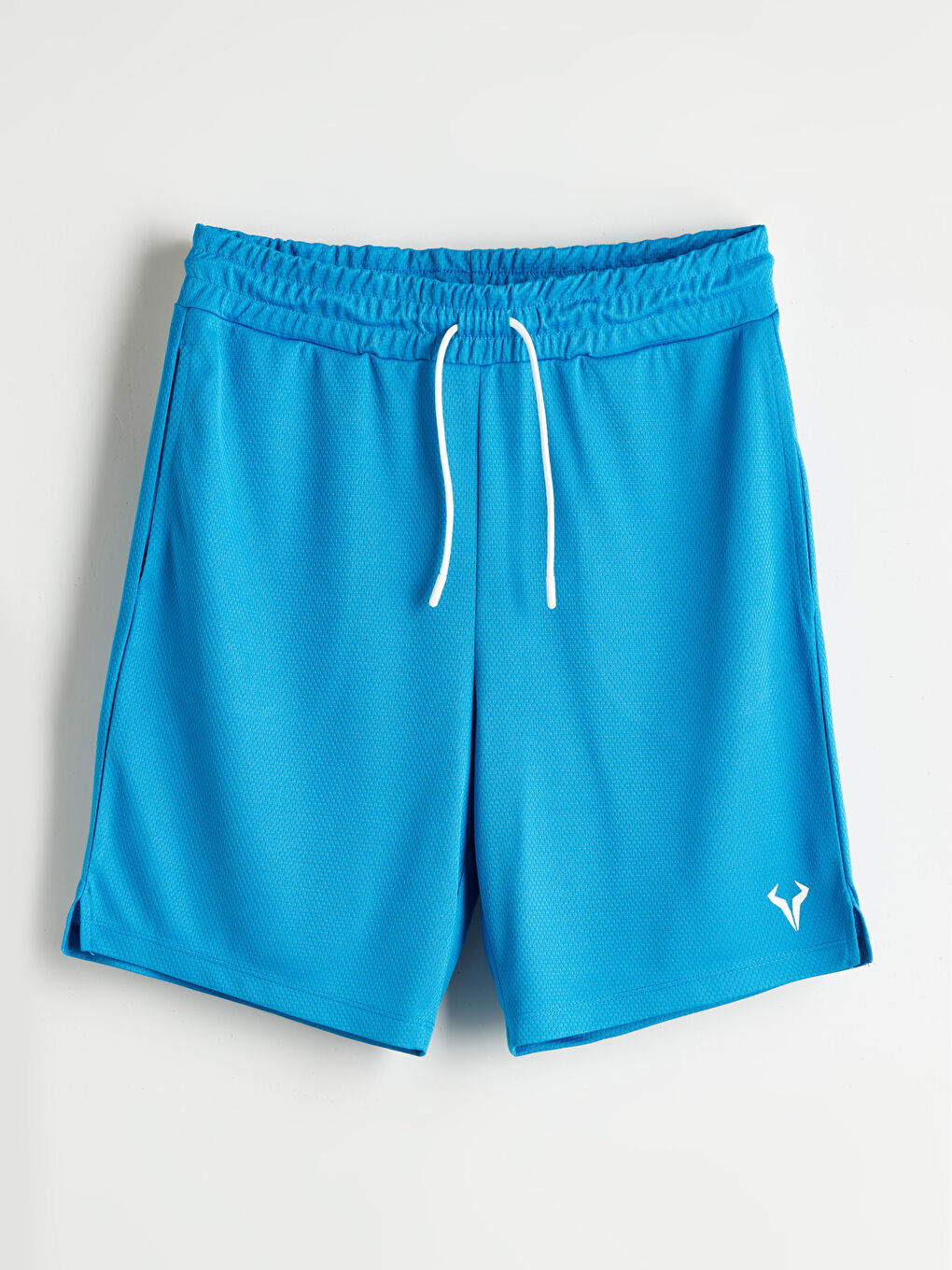 Mavi Standart Kalıp Erkek Spor Şort-4