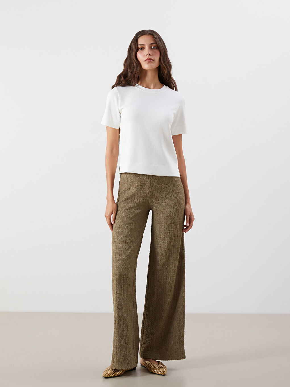 LCW Vision Crew Neck Women's T-Shirt -S5R187Z8-R9J