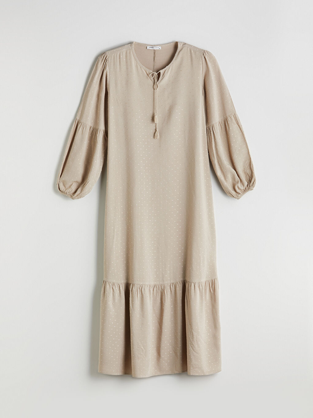 Woman BEIGE Dress -S5R189Z8-CR8