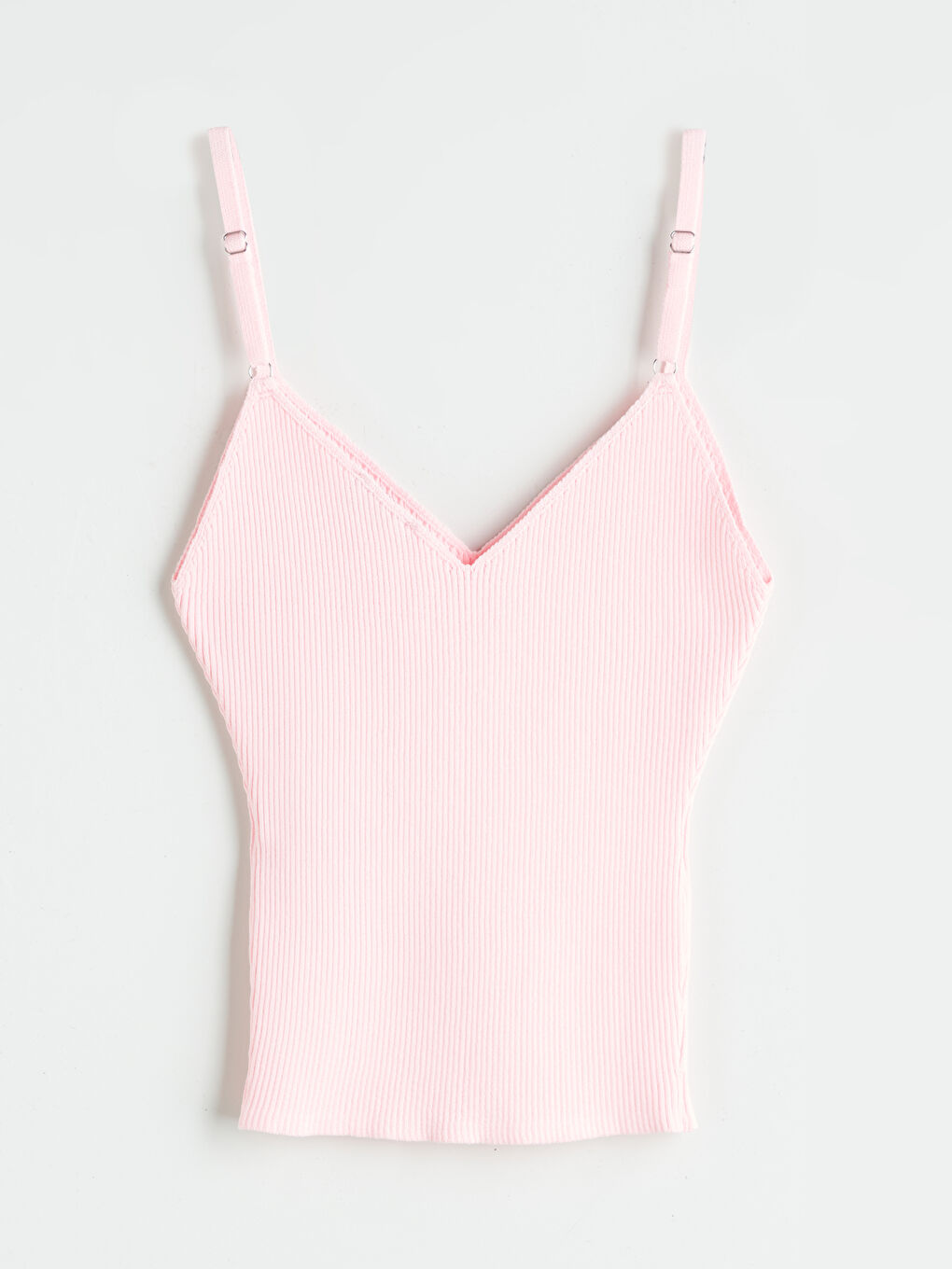 LCW Vision V Neck Women's Knitwear Tank Top -S5R190Z8-CUK