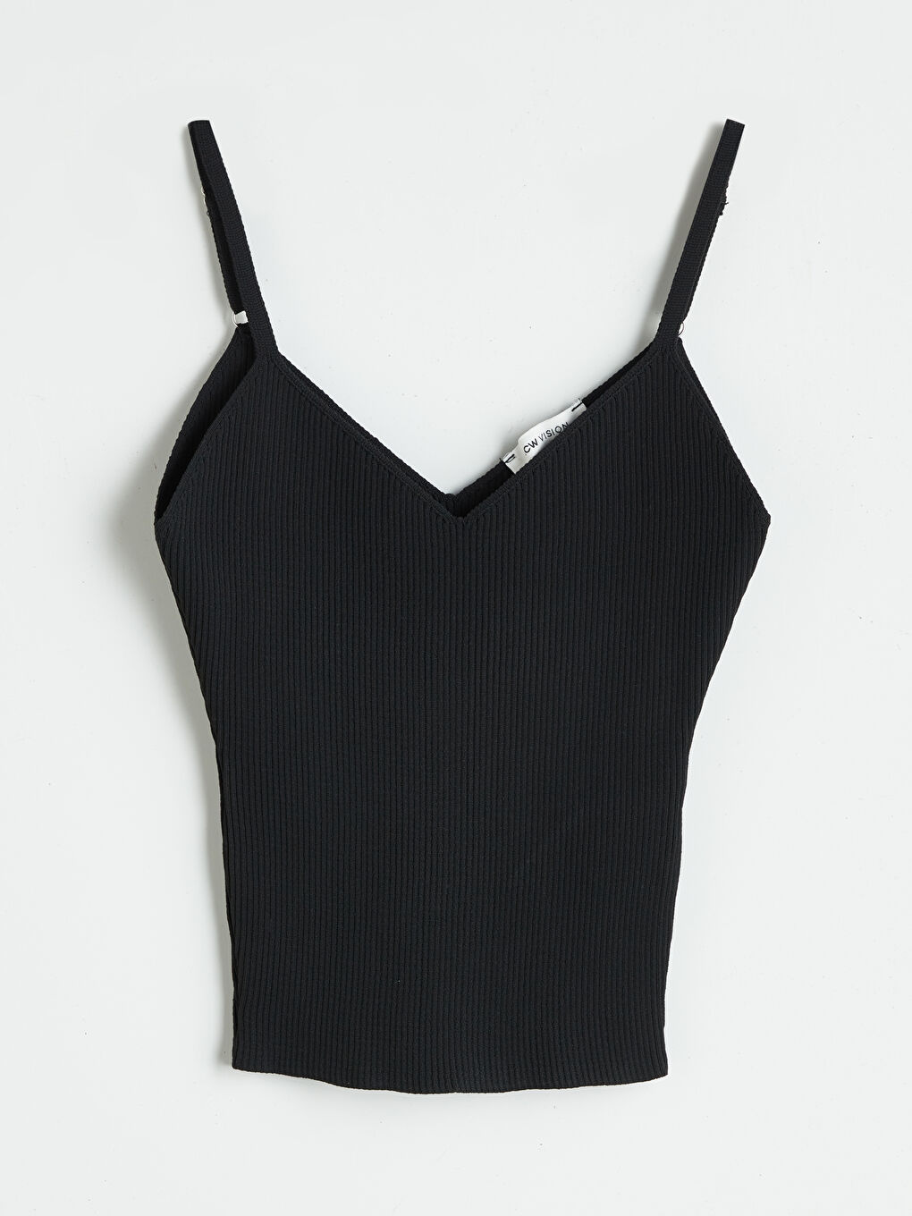 LCW Vision V Neck Women's Knitwear Tank Top -S5R190Z8-CVL