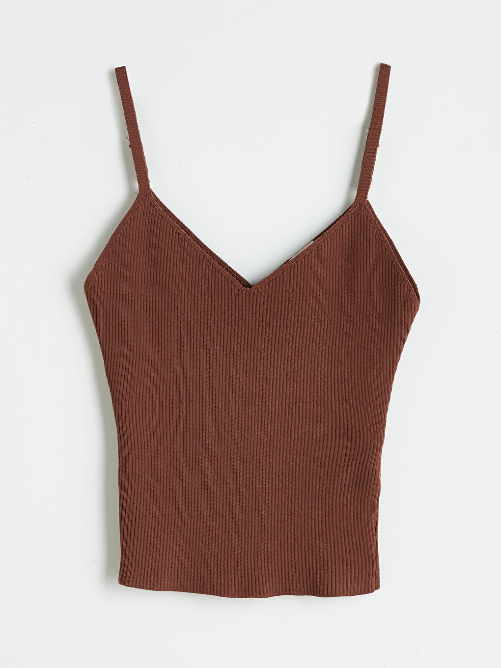 LCW Vision V Neck Women's Knitwear Tank Top -S5R190Z8-DJ7