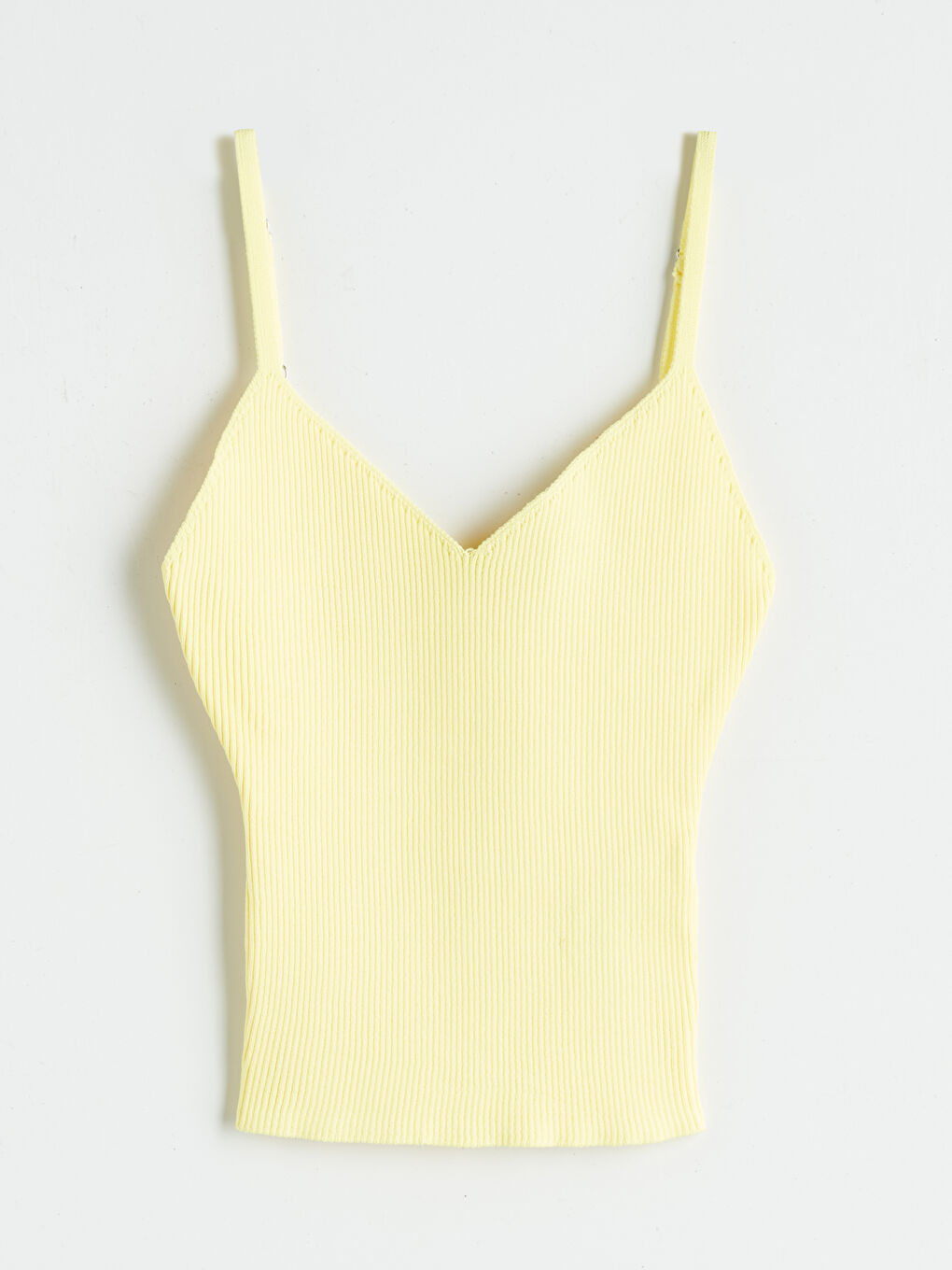 LCW Vision V Neck Women's Knitwear Tank Top -S5R190Z8-DR8