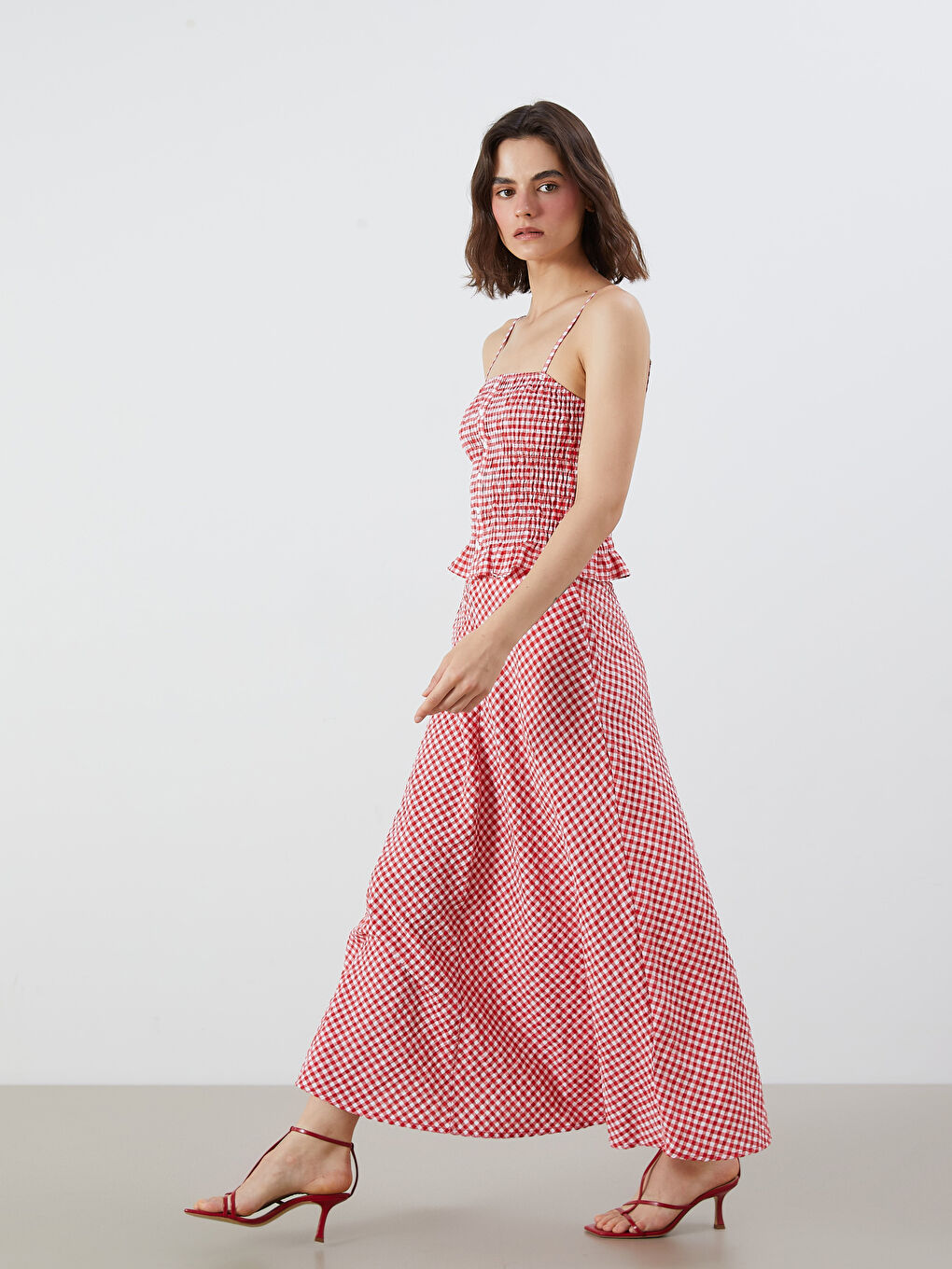 LCW Vision Woman RED Skirt -S5R208Z8-LPA