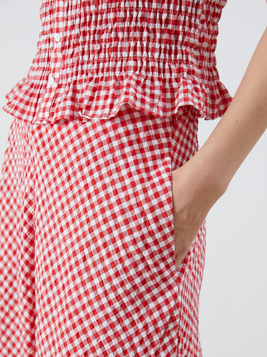 LCW Vision Woman RED Skirt -S5R208Z8-LPA