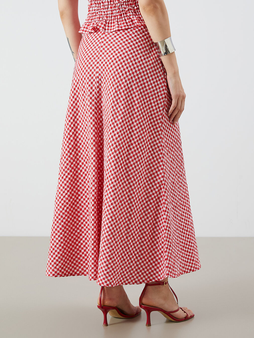 LCW Vision Woman RED Skirt -S5R208Z8-LPA