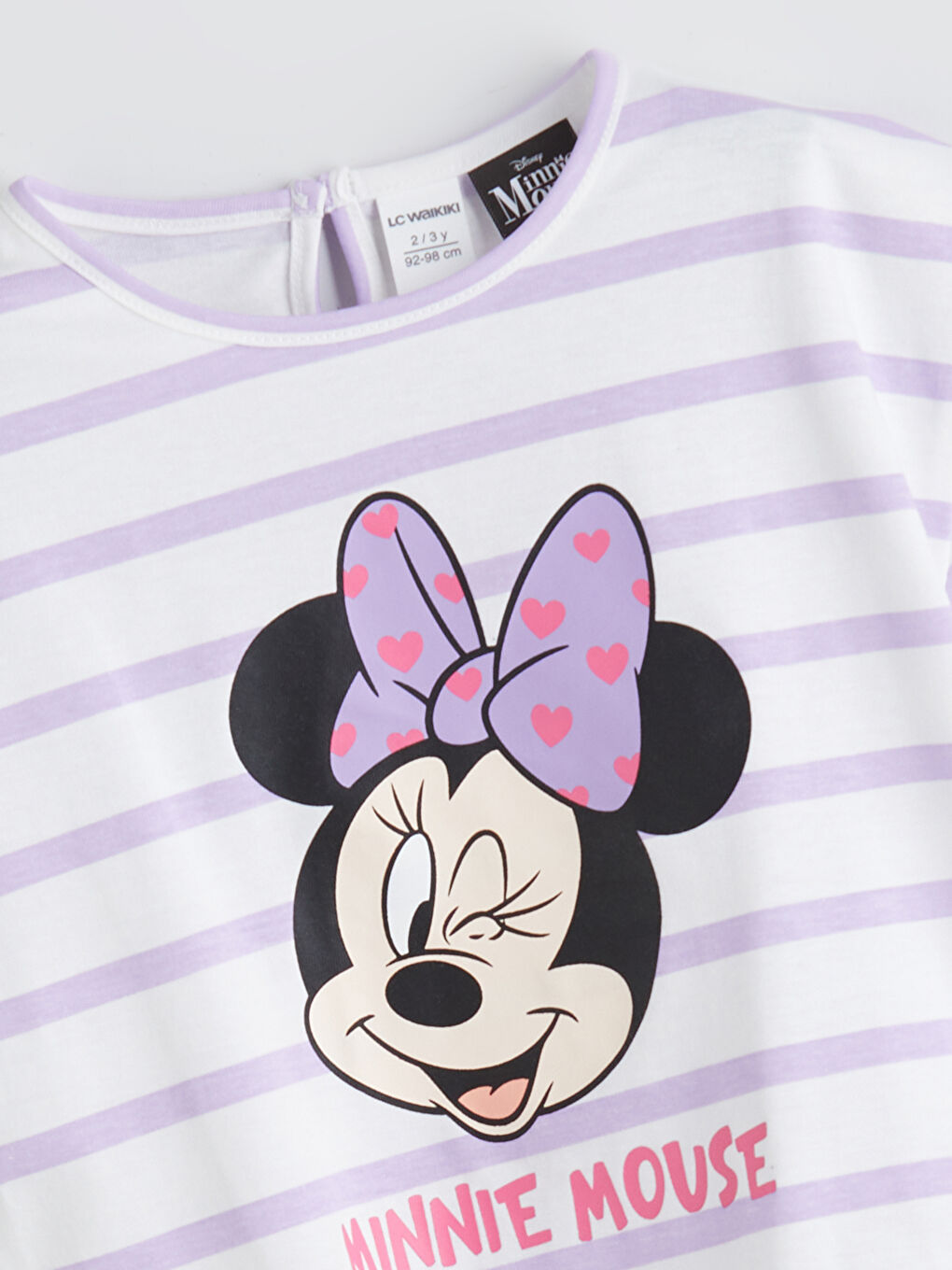 LCW Kids T-shirt Imprimé Minnie Mouse pour Filles -S5R210Z1-LGL
