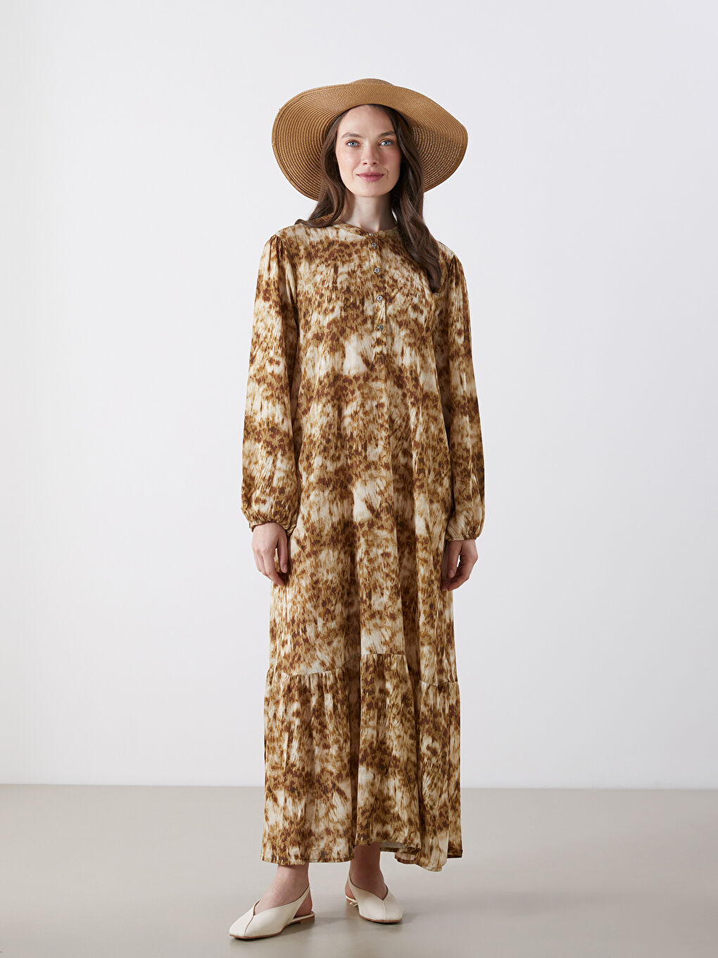 Woman BEIGE Dress -S5R213Z8-LQC