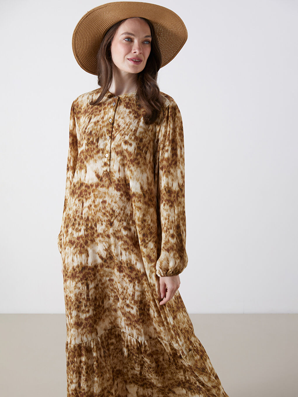 Woman BEIGE Dress -S5R213Z8-LQC