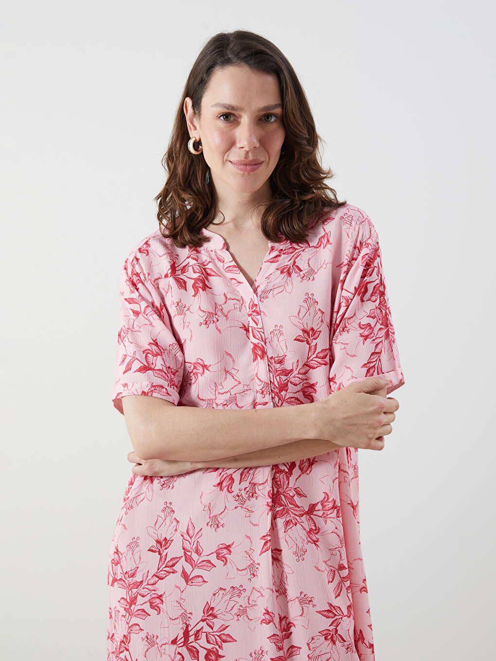 Woman PINK Dress -S5R214Z8-LSZ