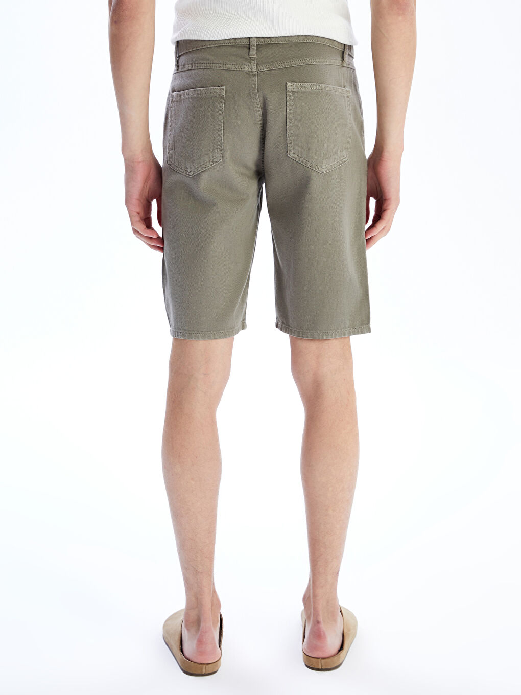 LCW Jeans Standard Fit Men's Denim Shorts -S5R218Z8-CVD