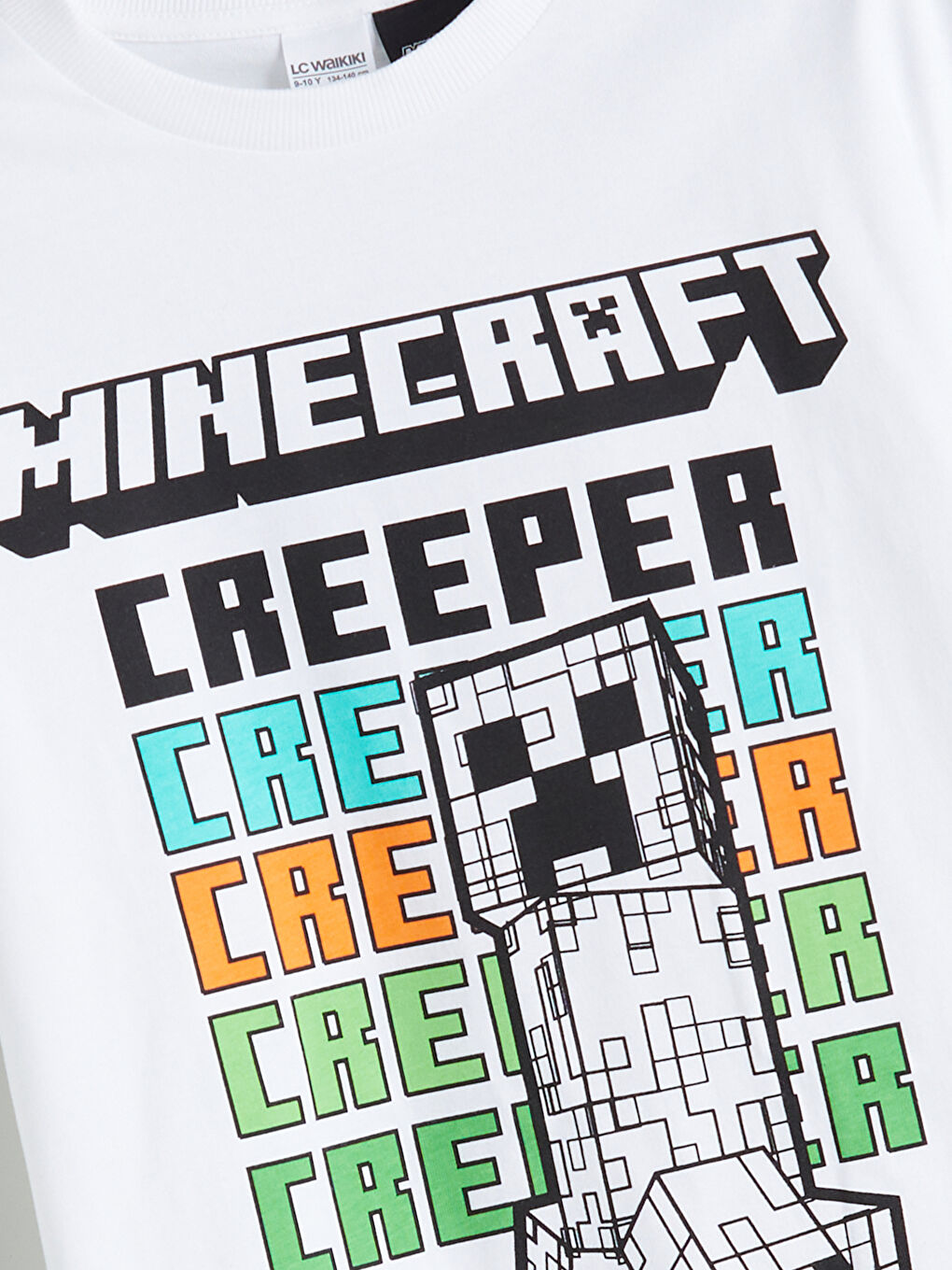 LCW Kids Тениска с кръгло деколте, отпечатана с Minecraft, за момчета -S5R219Z4-Q6K