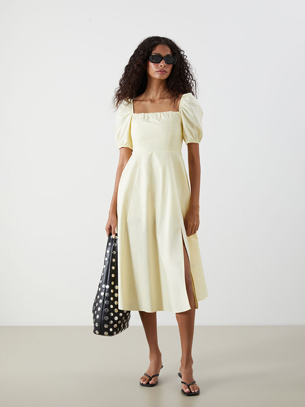 Woman YELLOW Dress -S5R237Z8-ETY