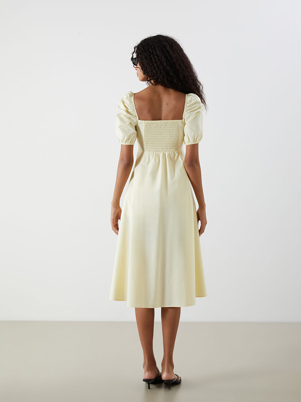 Woman YELLOW Dress -S5R237Z8-ETY