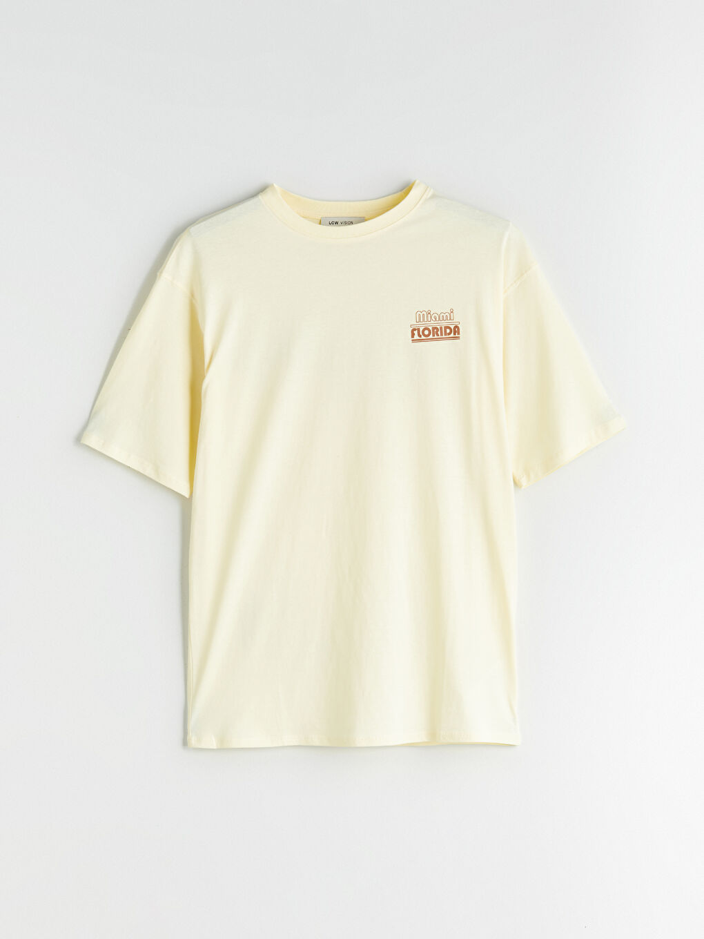 LCW Vision Woman YELLOW T-Shirt -S5R244Z8-FDQ
