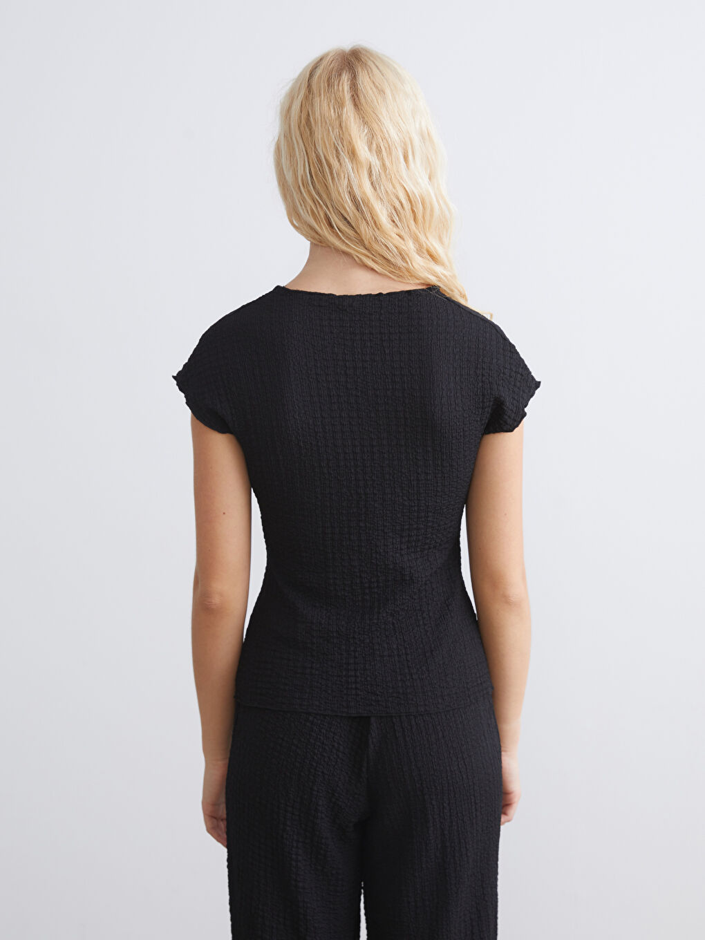 XSIDE Funnel Neck Textured Women's Body -S5R260Z8-CVL