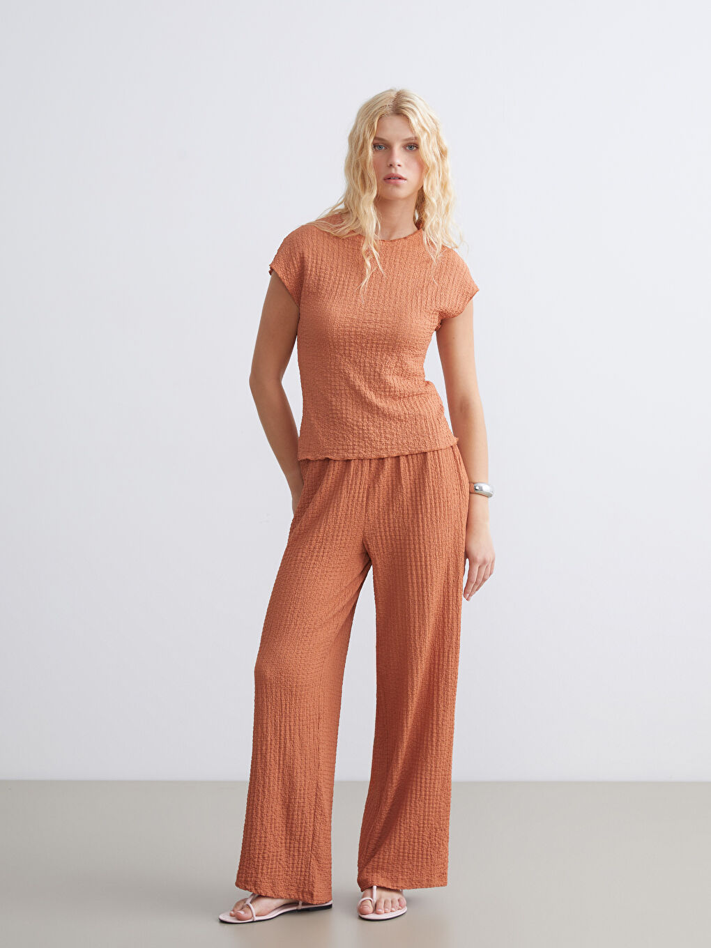XSIDE Corps Texturé à Col Cheminée pour Femmes -S5R260Z8-L5S