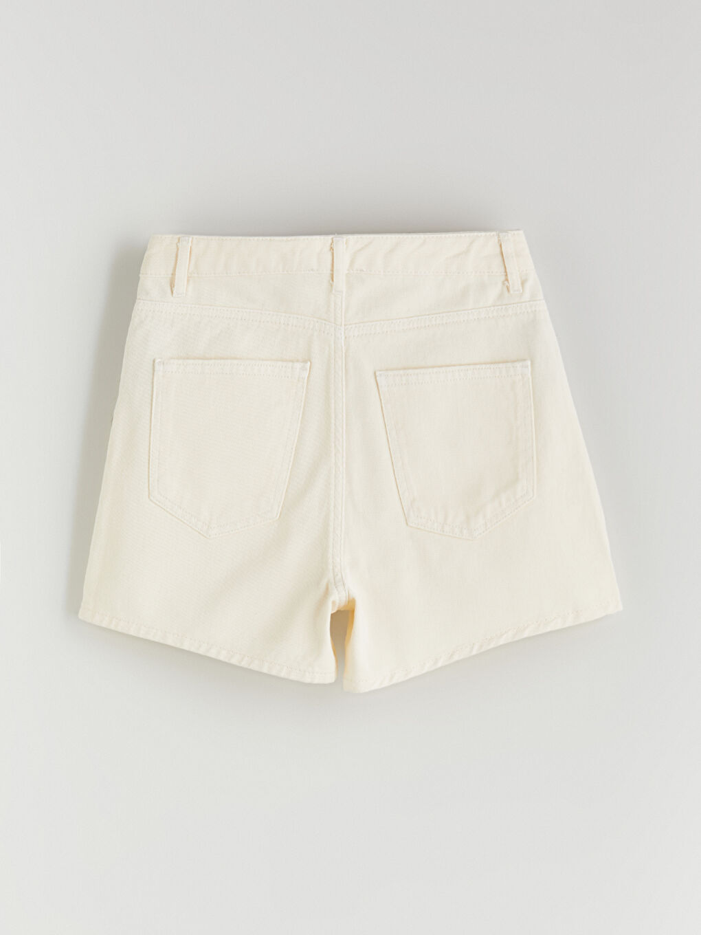 Regular Fit Women's Denim Shorts -S5R263Z8-FQQ