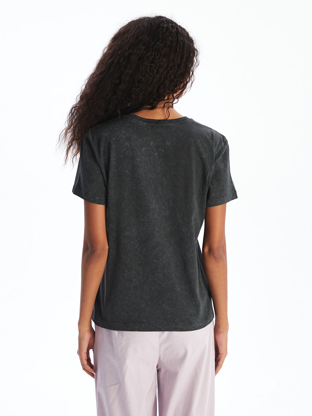 Woman ANTHRACITE T-Shirt -S5R265Z8-VDL