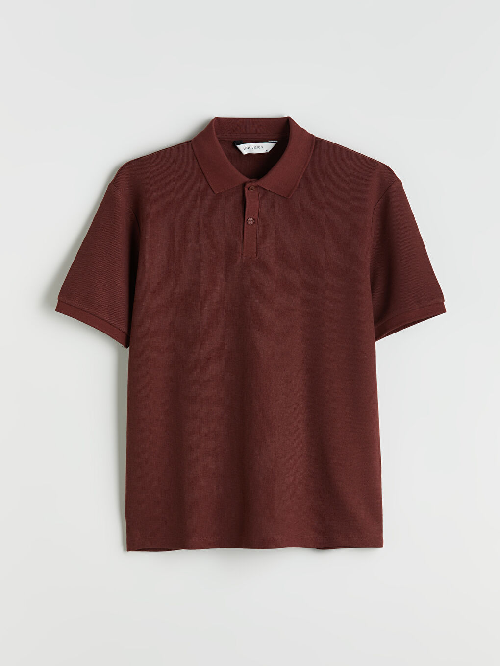 Polo Neck Short Sleeve Men's T-Shirt-4