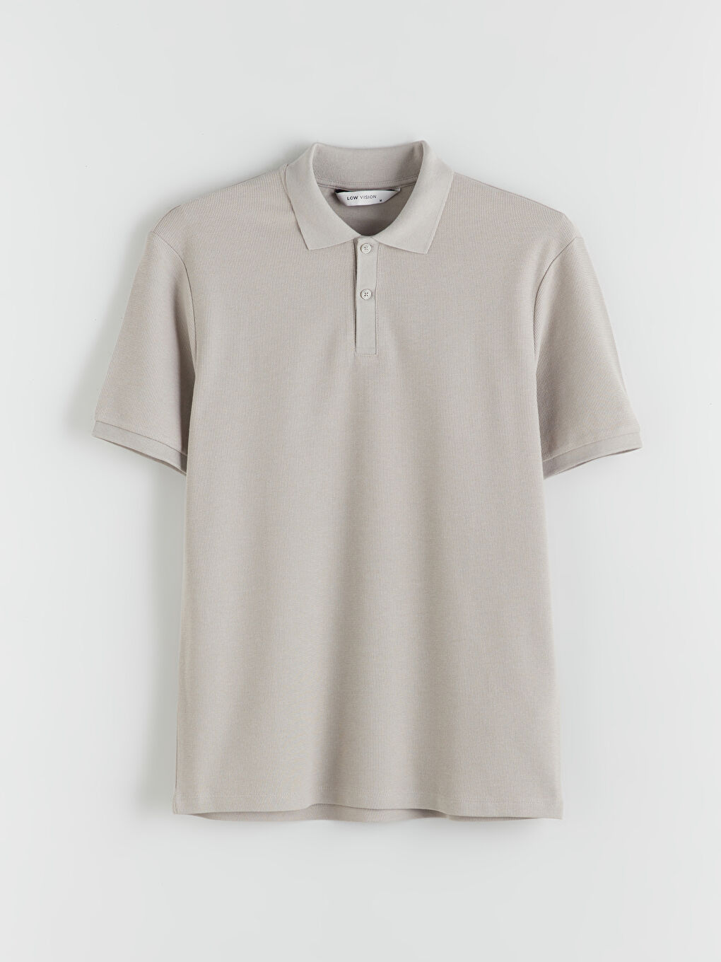 Polo Neck Short Sleeve Men's T-Shirt-4