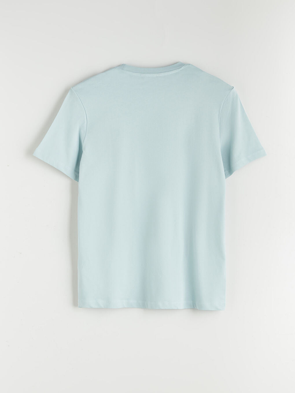 Crew Neck Printed Jersey Men's T-Shirt -S5R285Z8-G3L