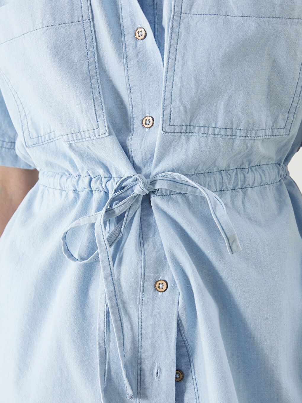 LCW Vision Woman INDIGO Denim Shirt -S5R299Z8-311