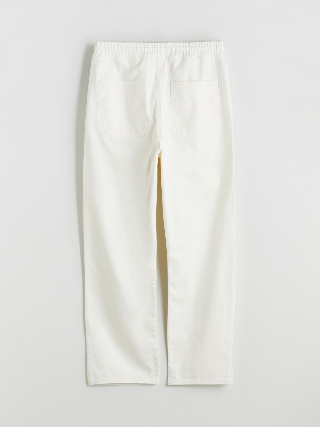 جينز واسع للرجال-5