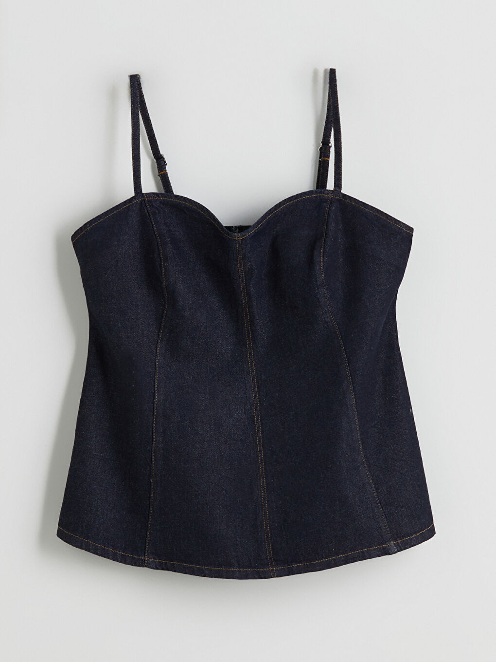 LCW Vision Woman INDIGO Denim Blouse -S5R314Z8-309