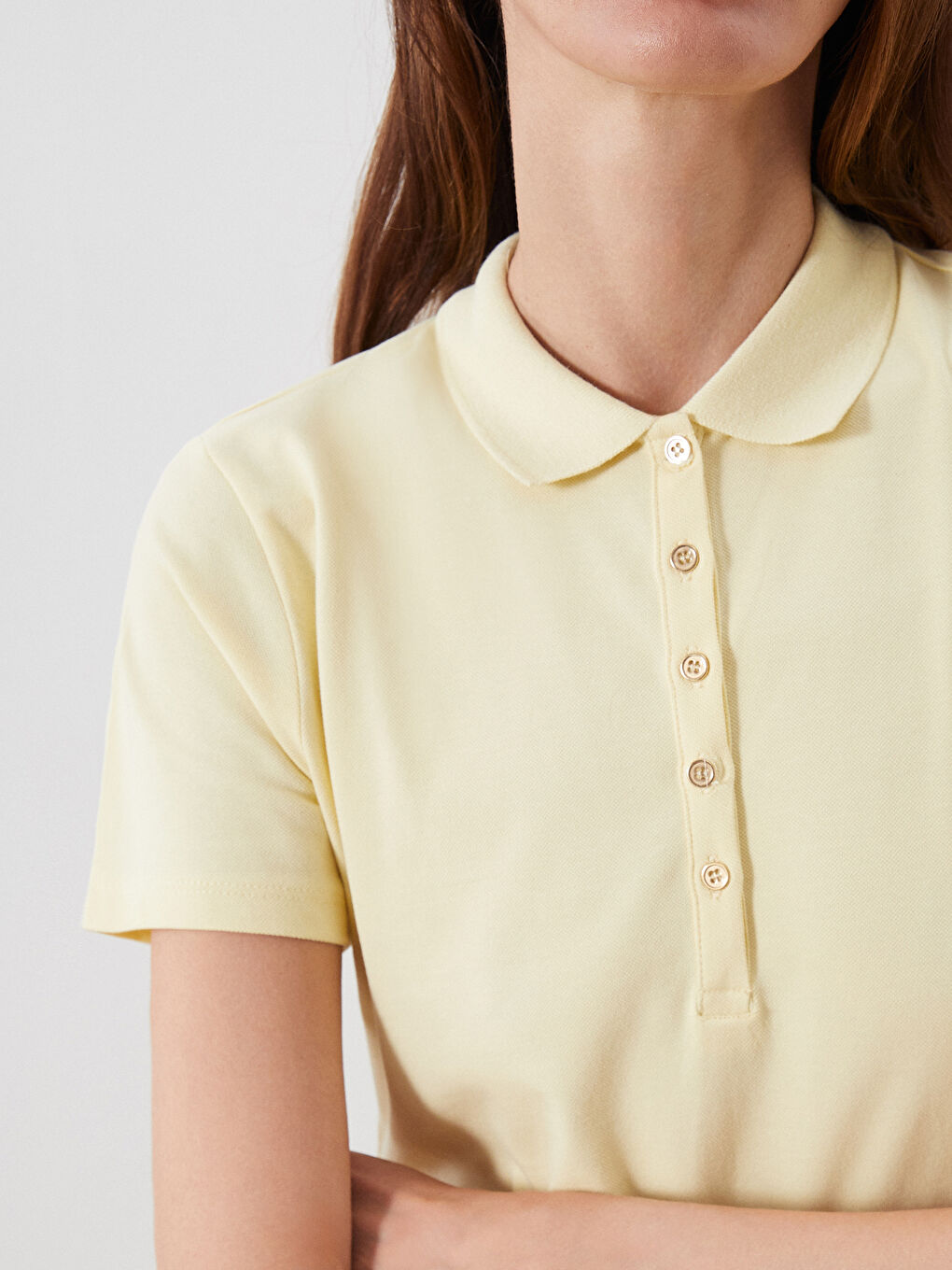 LCWAIKIKI Classic Woman YELLOW Dress -S5R326Z8-FEZ