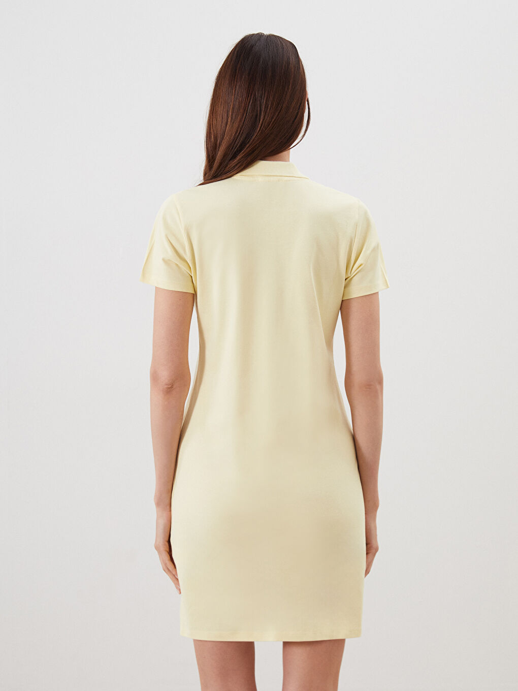 LCWAIKIKI Classic Woman YELLOW Dress -S5R326Z8-FEZ