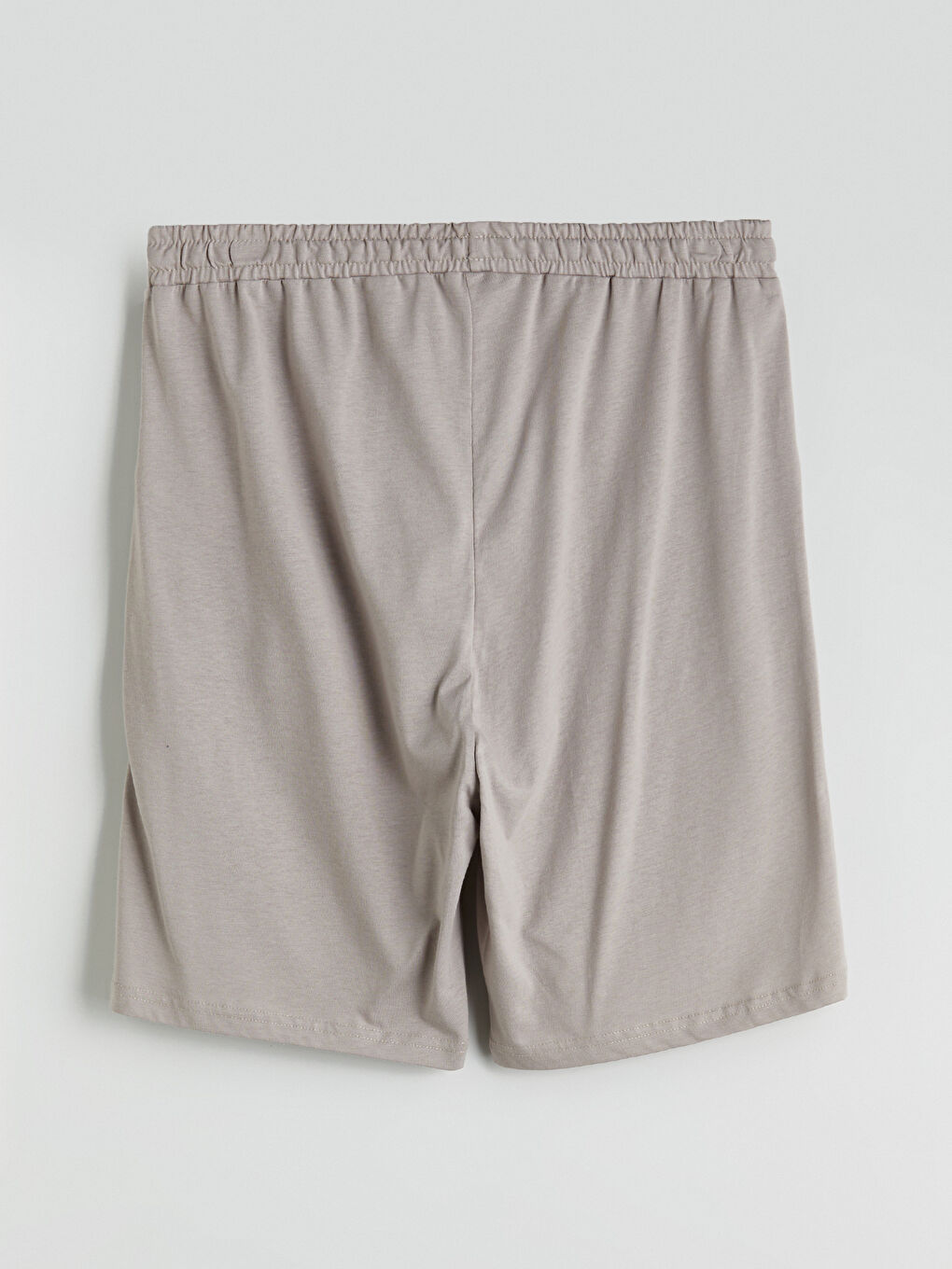 Siyah Slim Fit Erkek Pijama Alt Şort 2'li-11