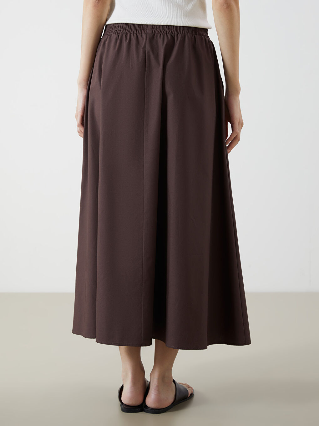 Elasticated Waist Skirt -S5R332Z8-D2N