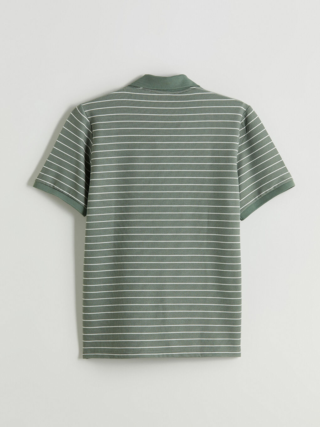 SOUTHBLUE Polo Neck Striped Men's T-Shirt -S5R336Z8-ZPA