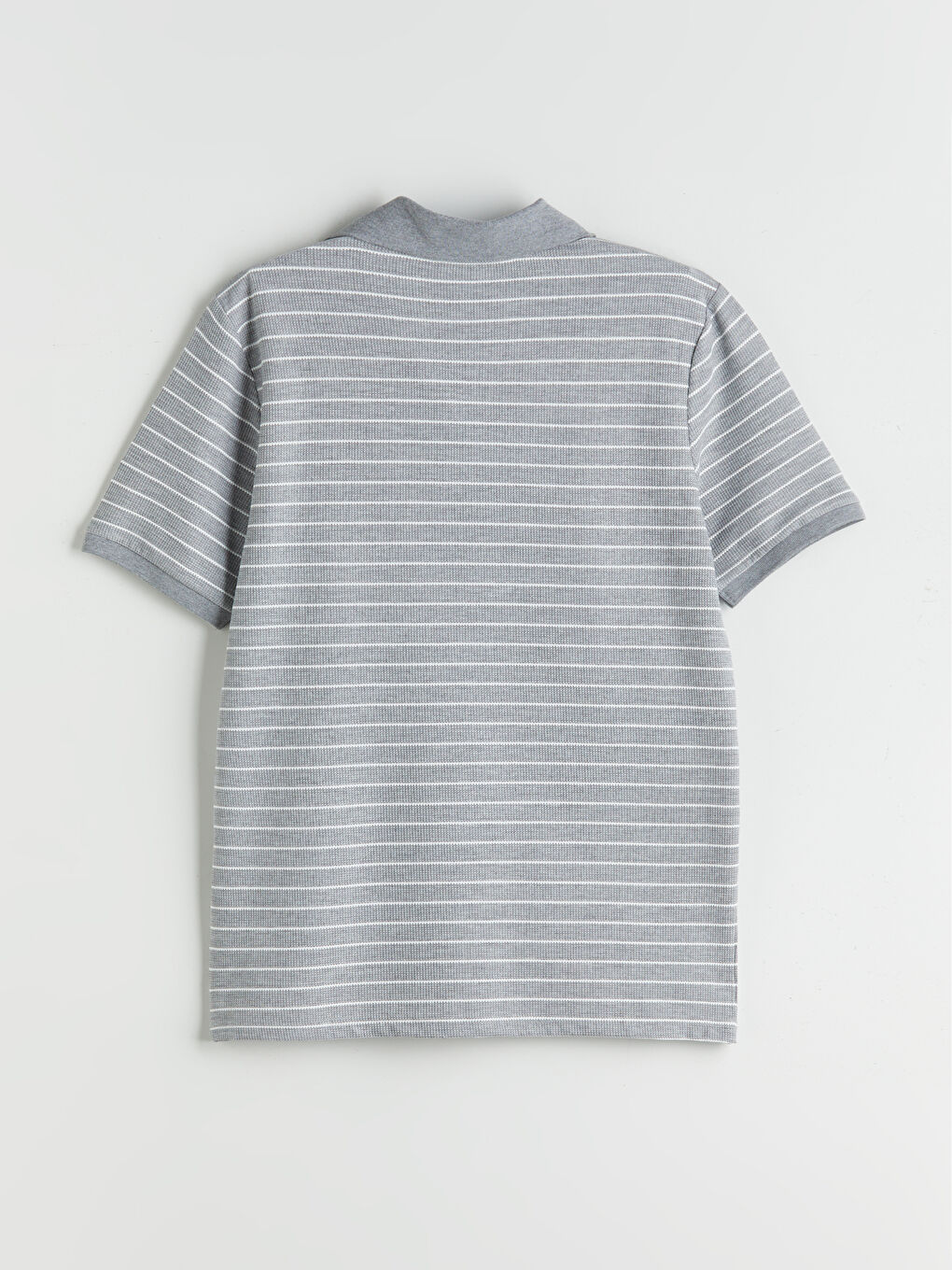 SOUTHBLUE Polo Neck Striped Men's T-Shirt -S5R336Z8-LAL