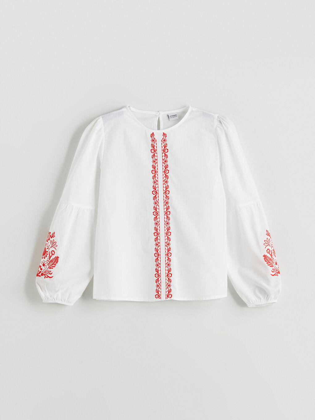 LC Waikiki Girl WHITE Blouse -S5R348Z4-Q6K