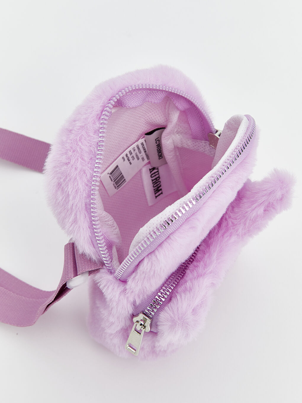 Kuromi štampana torba na rame od pliša za devojčice-7