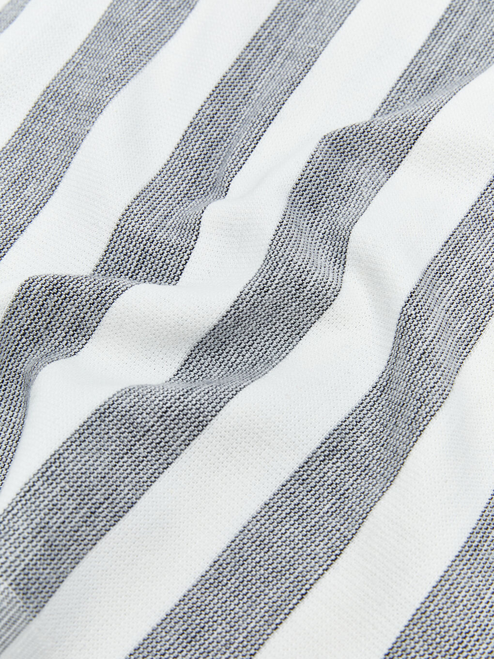 Gri Çizgili Plaj Havlusu 90x160 cm-3