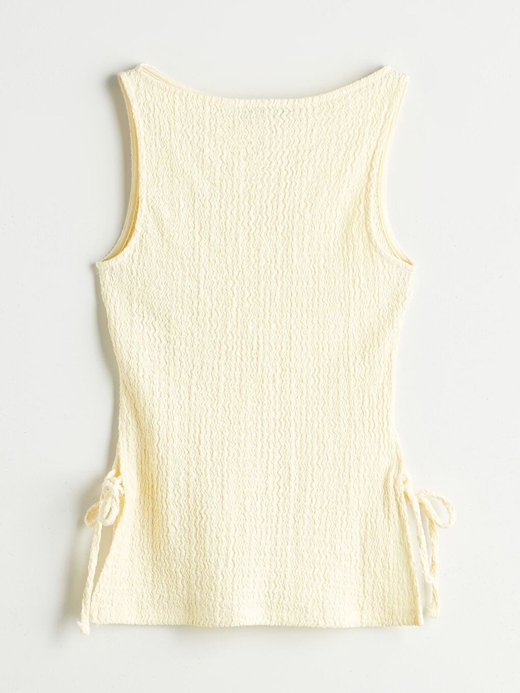 LCW Vision Crew Neck Textured Women's Tank Top -S5R355Z8-FDQ