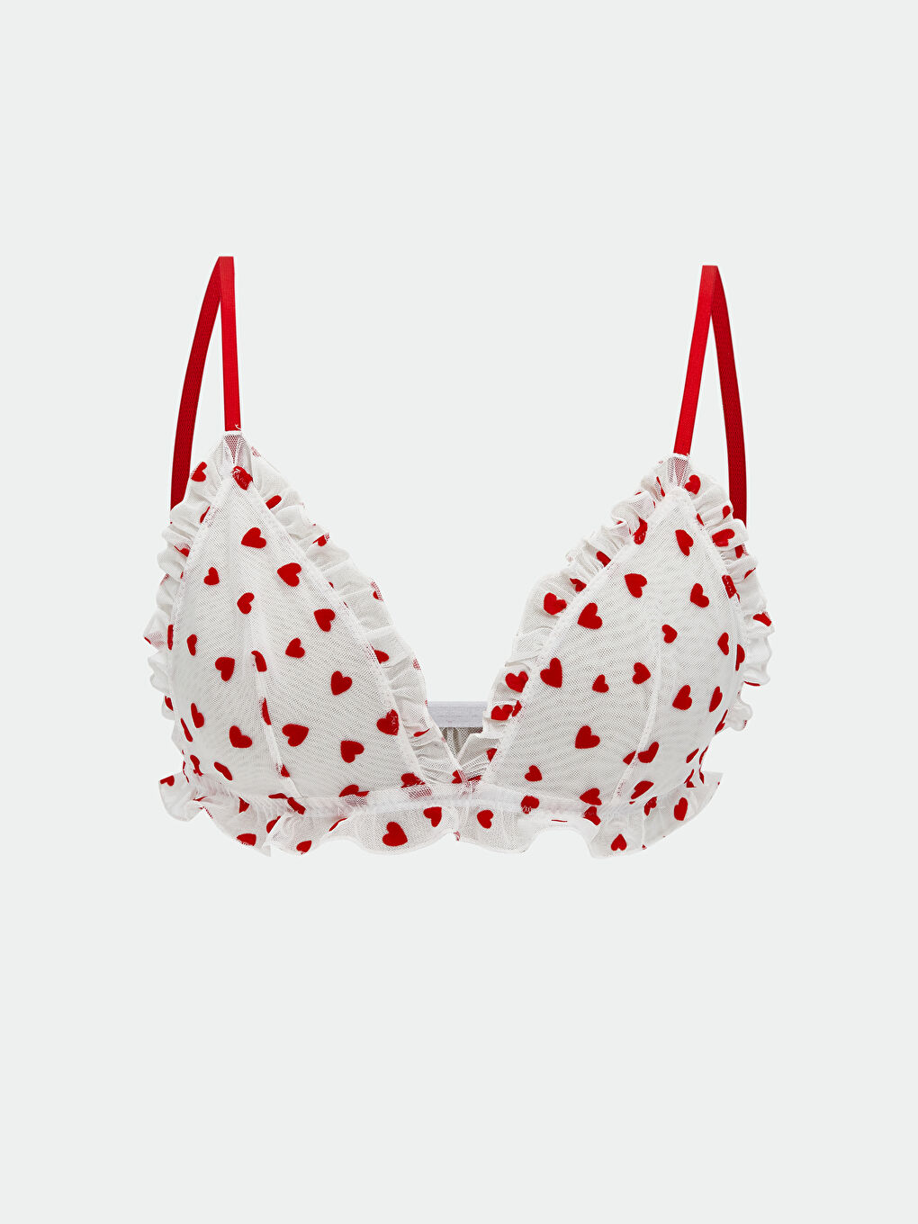 Non-Wired Non Padded Patterned Bra -S5R372Z8-LTQ
